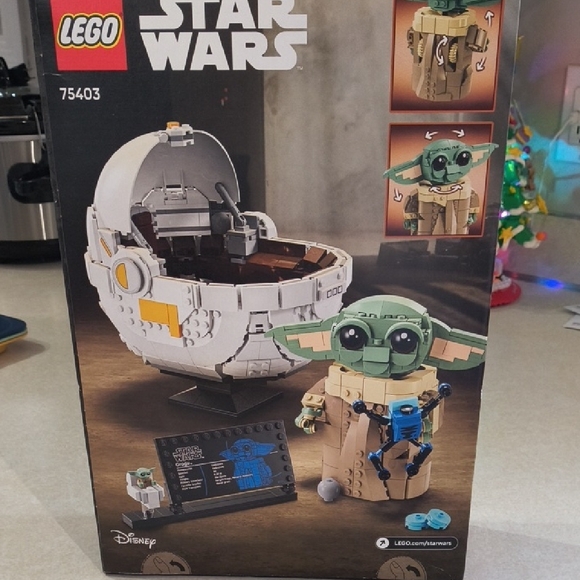 LEGO Star Wars Grogu in Hover Pram Set Free Shipping - Picture 3 of 3